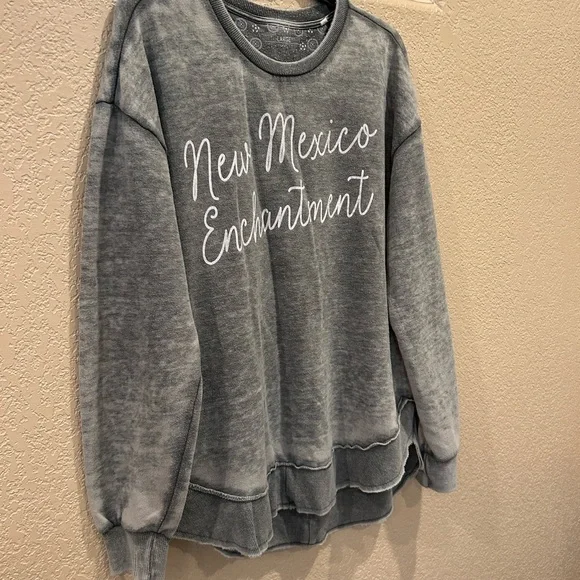 Royce New Mexico Enchantment Gray Sweater - Picture 2 of 6